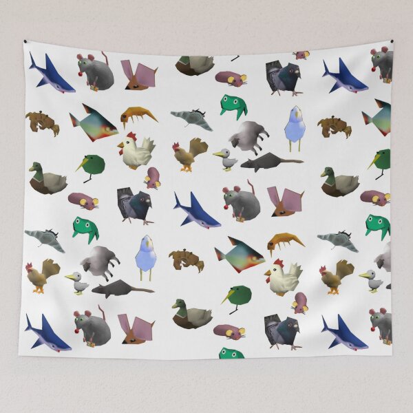 Aperçu de l'œuvre collection de modèles lowpoly créée et vendue par CatsCritterDesigns .
