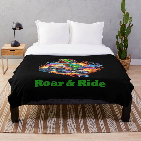 Item preview, Roar & Ride – T-Rex Monster Truck | Fun dinosaur cartoon design designed and sold by Bach4you.