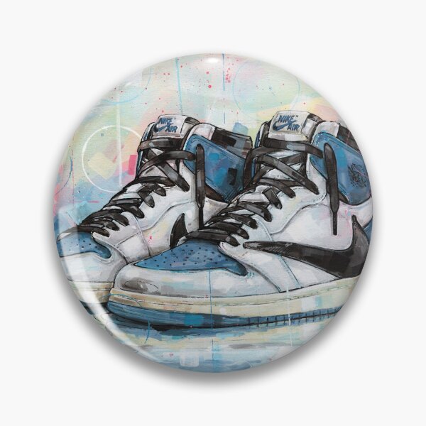 Item preview, AirJordan Fragment High sneaker art designed and sold by GalleryKauffeld.