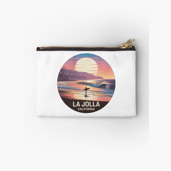 Item preview, La Jolla California: Reflective Surfer Sunset designed and sold by CircinusStore.