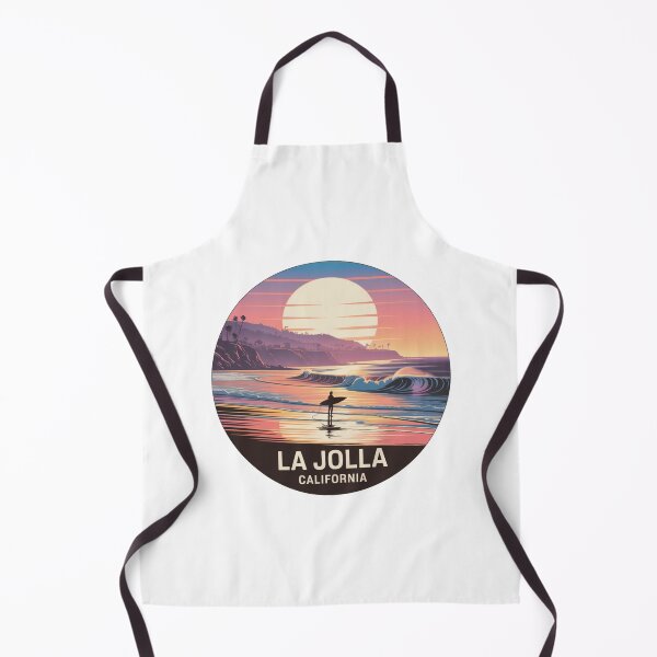 Item preview, La Jolla California: Reflective Surfer Sunset designed and sold by CircinusStore.