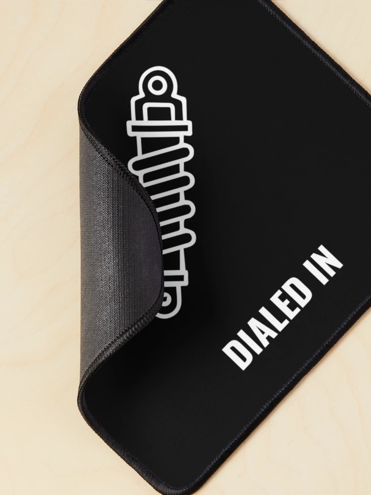 Thumbnail 2 of 5, Mouse Pad, Dialed In - Coilover Suspension Design designed and sold by RageLine.