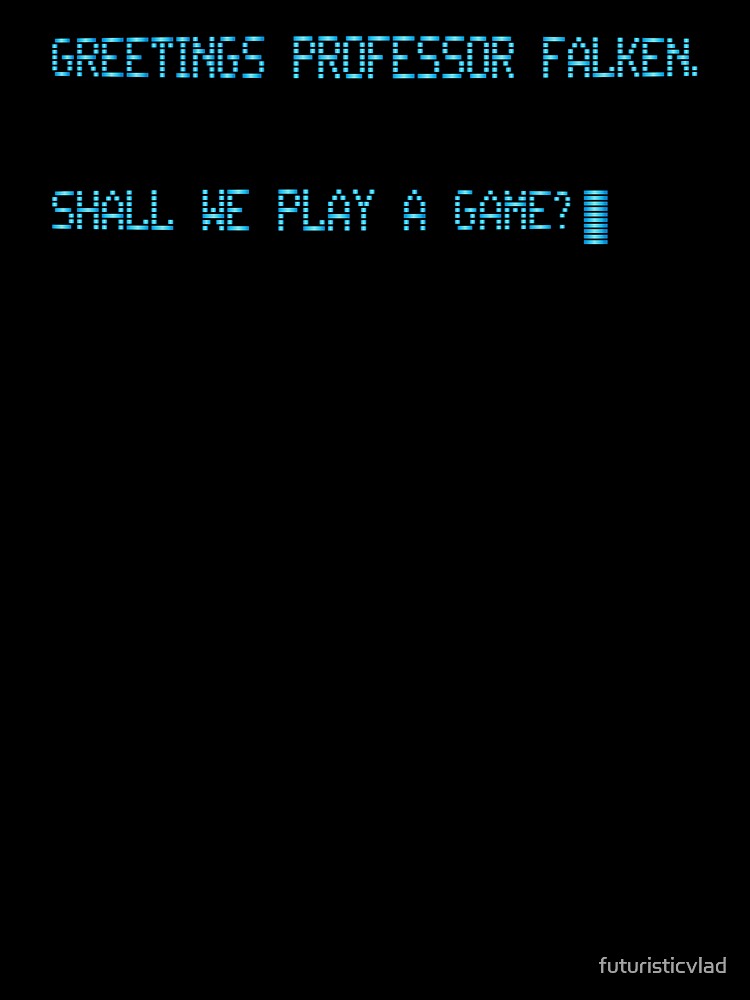 War Games Shall We Play A Game Baby One Piece By Futuristicvlad Redbubble