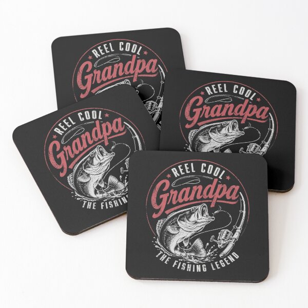 Item preview, Reel Cool Grandpa Men Fishing Fathers Day designed and sold by OlakunleOloroz.