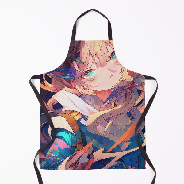 Item preview, Vibrant Anime Girl - Colorful Cyberpunk Character Art designed and sold by Outlet Raloel.