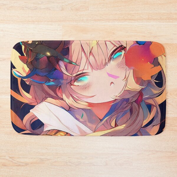 Item preview, Vibrant Anime Girl - Colorful Cyberpunk Character Art designed and sold by Outlet Raloel.