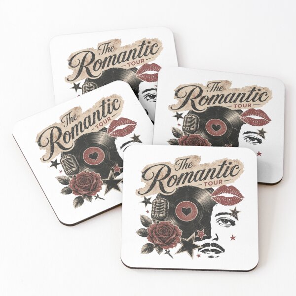 Item preview, The Romantic Bruno Mars Tour, Retro Vinyl Record designed and sold by GlennAJacobs.