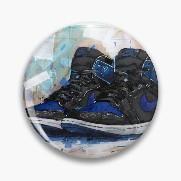 Item preview, AirJordan1 retro royal blue sneaker designed and sold by GalleryKauffeld.