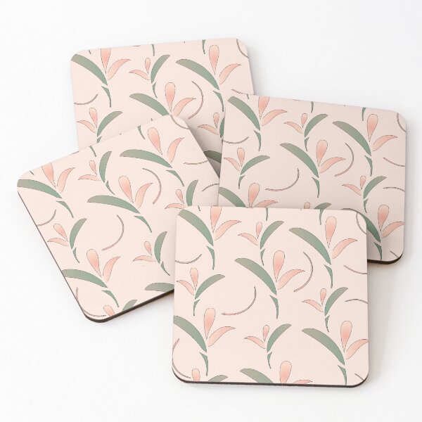 Item preview, Minimalist Pastel Floral Seamless Pattern designed and sold by Markedin.