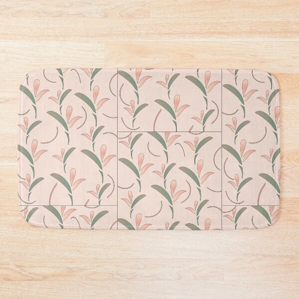 Item preview, Minimalist Pastel Floral Seamless Pattern designed and sold by Markedin.