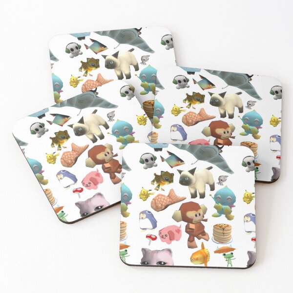 Item preview, collection of lowpoly models designed and sold by CatsCritterDesigns .