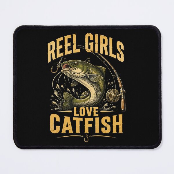 Item preview, Reel Girls Catfish Fisherman Fish Angler Catfish Fishing designed and sold by OlakunleOloroz.