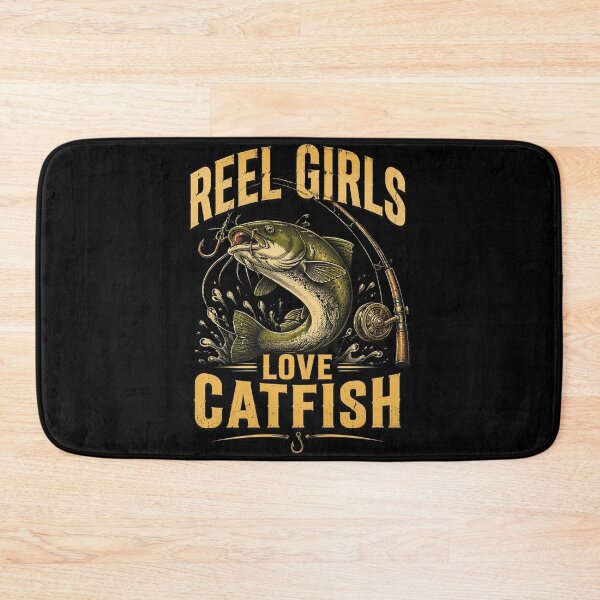 Item preview, Reel Girls Catfish Fisherman Fish Angler Catfish Fishing designed and sold by OlakunleOloroz.