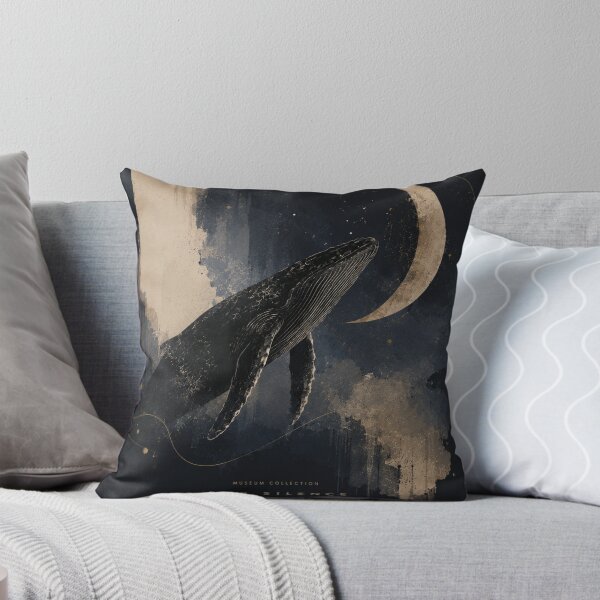Item preview, Deep Silence Whale Moon Art designed and sold by tmoca.