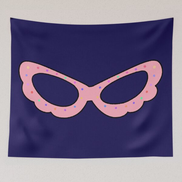 Item preview, Cute Pink Party Glasses Clipart Illustration designed and sold by ubborn.