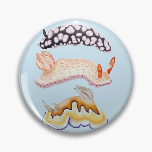Item preview, Copy of Nudibranch Trio - yellow, pink and purple sea slug designed and sold by Poulpimousse.