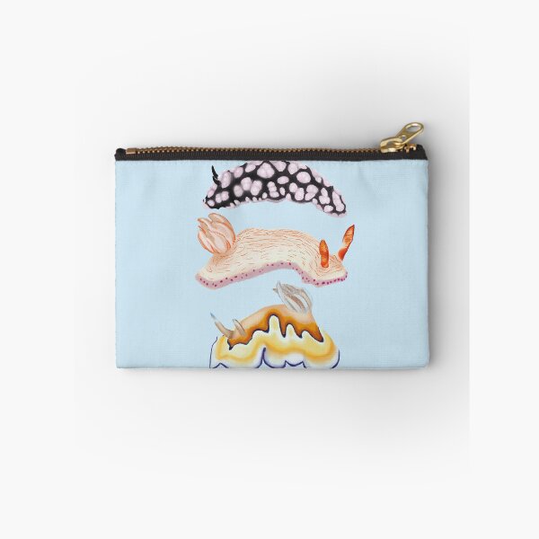 Item preview, Copy of Nudibranch Trio - yellow, pink and purple sea slug designed and sold by Poulpimousse.