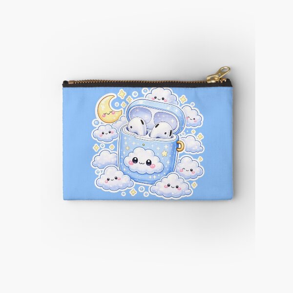 Item preview, Cute Cloud Kawaii Wireless Earbuds Sticker designed and sold by Christiana-Art.