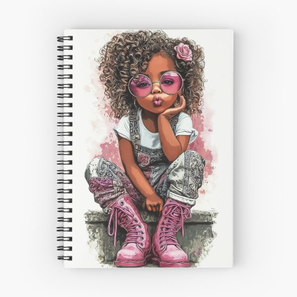 Item preview, Stylish Girl With Pink Sunglasses designed and sold by GraphicMystical.