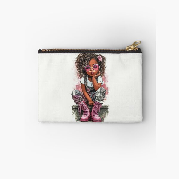 Item preview, Stylish Girl With Pink Sunglasses designed and sold by GraphicMystical.