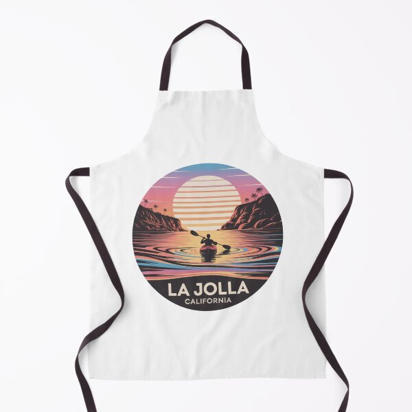 Item preview, La Jolla California: Colorful Kayak Sunset designed and sold by CircinusStore.