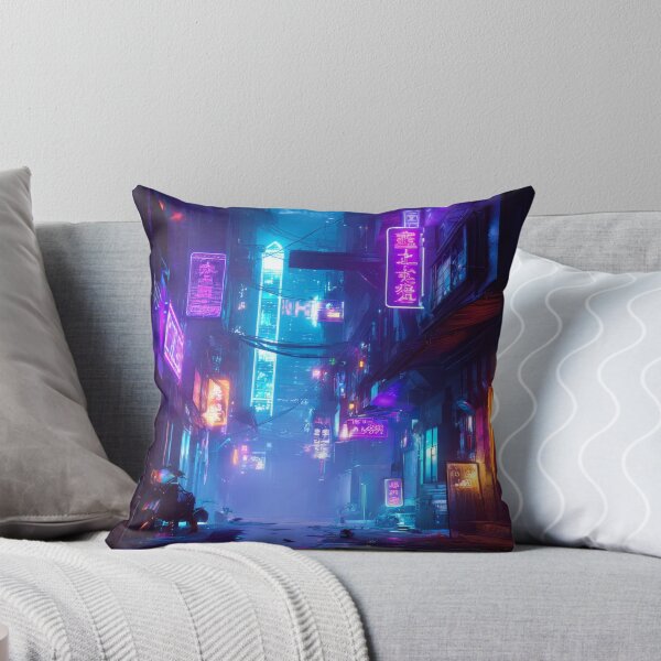 Item preview, Neon Rain District designed and sold by FrostyFrisby.