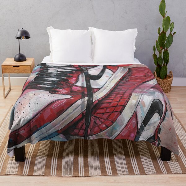 Item preview, Upside down jordan Chicago sneaker art designed and sold by GalleryKauffeld.