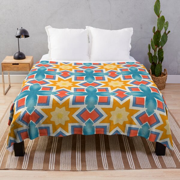 Item preview, Moroccan Star Tile — Zellige Geometric Pattern designed and sold by SweetManar.