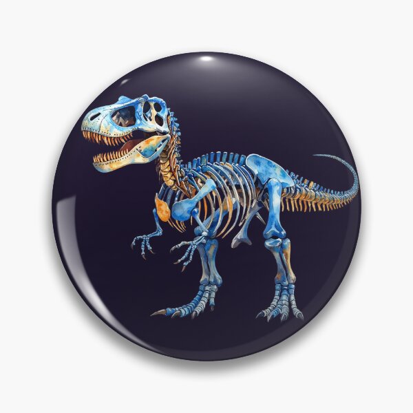 Item preview, Trex skeleton in watercolor style designed and sold by LiskoDesign.