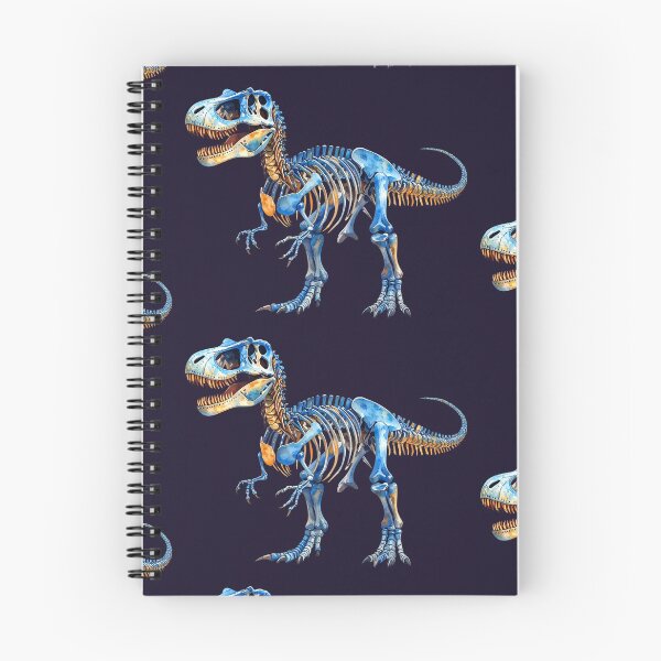 Item preview, Trex skeleton in watercolor style designed and sold by LiskoDesign.