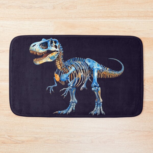 Item preview, Trex skeleton in watercolor style designed and sold by LiskoDesign.