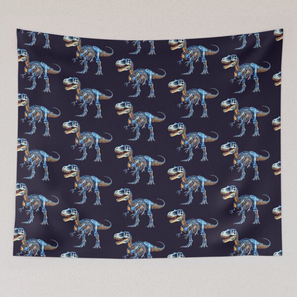 Item preview, Trex skeleton in watercolor style designed and sold by LiskoDesign.