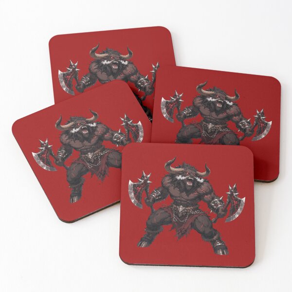 Item preview, Demonic Minotaur designed and sold by Villain Vault.