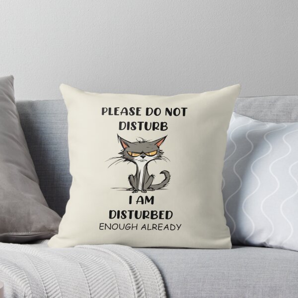 Item preview, Distturbed cat designed and sold by AyushkaAgarwal.
