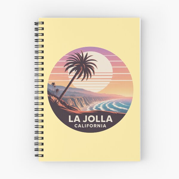 Item preview, La Jolla California: Vibrant Multicolor Palm Sunset designed and sold by CircinusStore.
