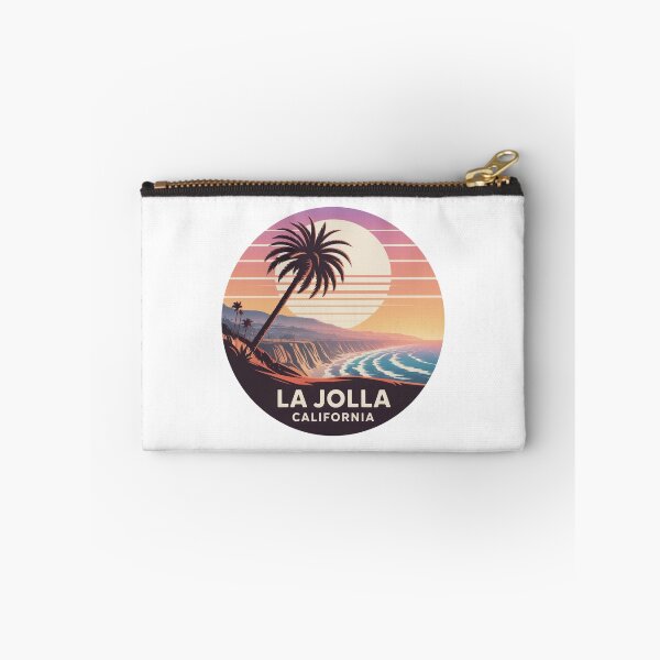 Item preview, La Jolla California: Vibrant Multicolor Palm Sunset designed and sold by CircinusStore.