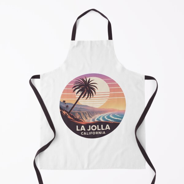 Item preview, La Jolla California: Vibrant Multicolor Palm Sunset designed and sold by CircinusStore.