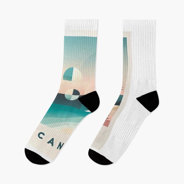 Item preview, Cancun Mexico Travel Poster - Abstract Tropical Island Beach Art designed and sold by OzzFrequency.