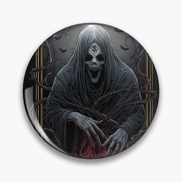 Item preview, Phantom Reaper Epic Dark Halloween Shirt | Gothic Ghost Illustration designed and sold by SunnyDesign82.