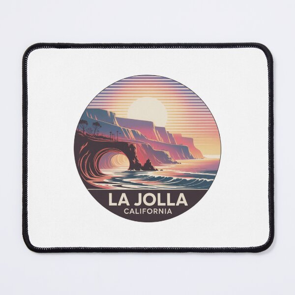 Item preview, La Jolla California: Colorful Sea Cave Sunset designed and sold by CircinusStore.
