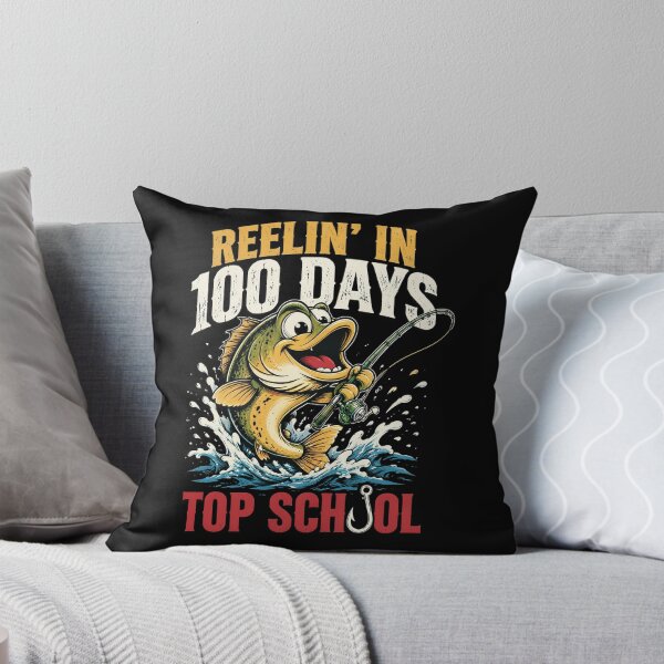 Item preview, Reelin’ in 100 Days of School Camo Bass Fishing Teacher designed and sold by OlakunleOloroz.