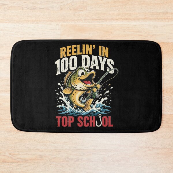Item preview, Reelin’ in 100 Days of School Camo Bass Fishing Teacher designed and sold by OlakunleOloroz.