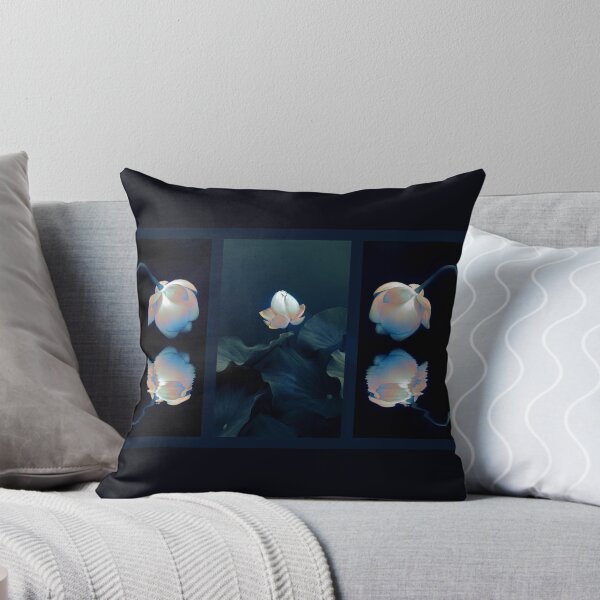 Item preview, Moonlit Lotus Triptych designed and sold by Jessica Jenney.