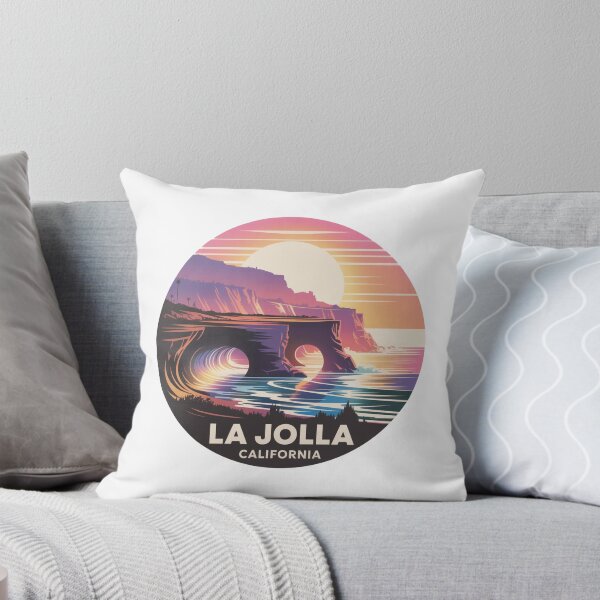 Item preview, La Jolla California: Sea Cave Sunset designed and sold by CircinusStore.