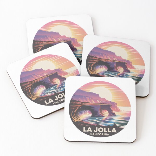 Item preview, La Jolla California: Sea Cave Sunset designed and sold by CircinusStore.