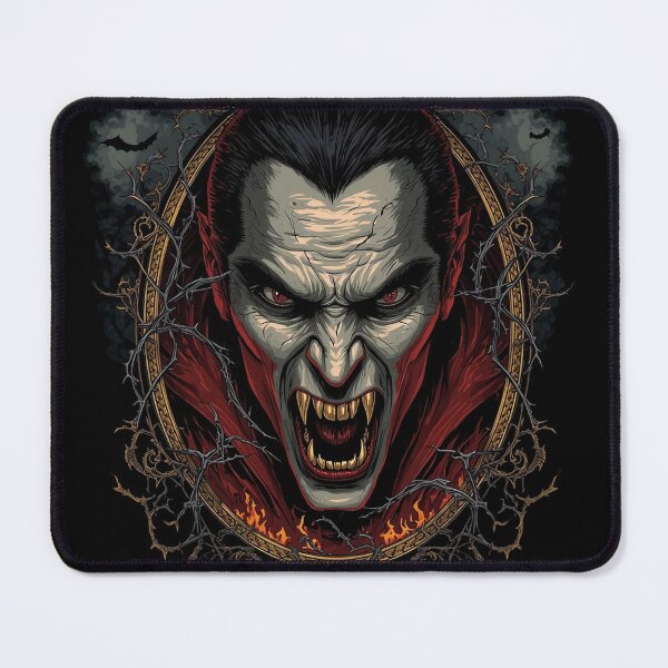 Item preview, Vampire Epic Dark Halloween Shirt | Gothic Fangs Illustration designed and sold by SunnyDesign82.