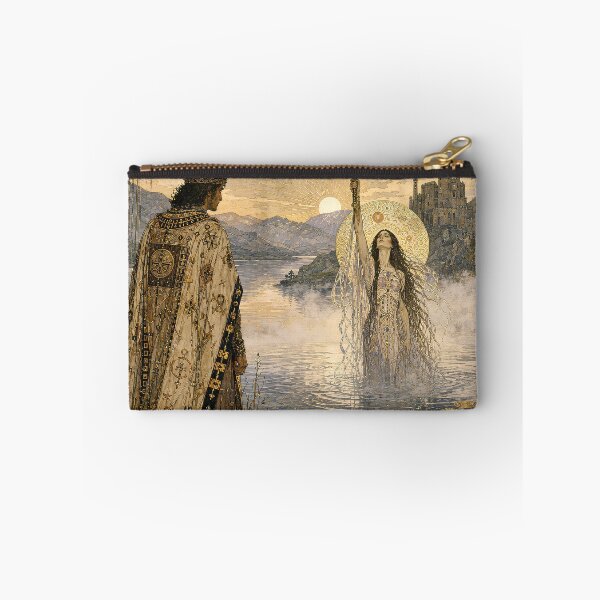 Item preview, Nimue Rising | The Lady of the Lake Wall Art  designed and sold by Stoneflower-Art.