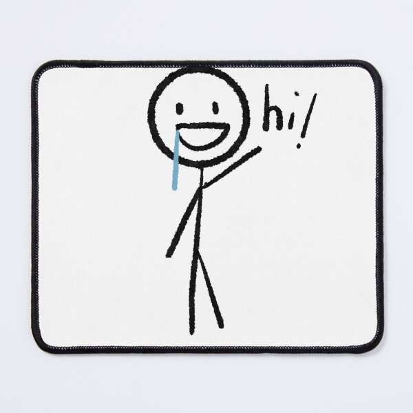 Item preview, Hi! Drooling Smiley Face designed and sold by ByCandyGo.