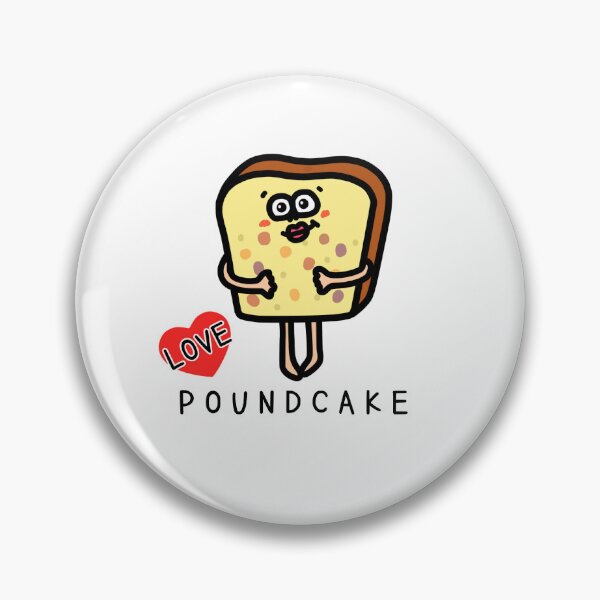 Item preview, Cute I LOVE POUNDCAKE designed and sold by kanaehonkawa.