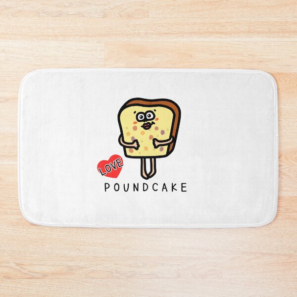 Item preview, Cute I LOVE POUNDCAKE designed and sold by kanaehonkawa.